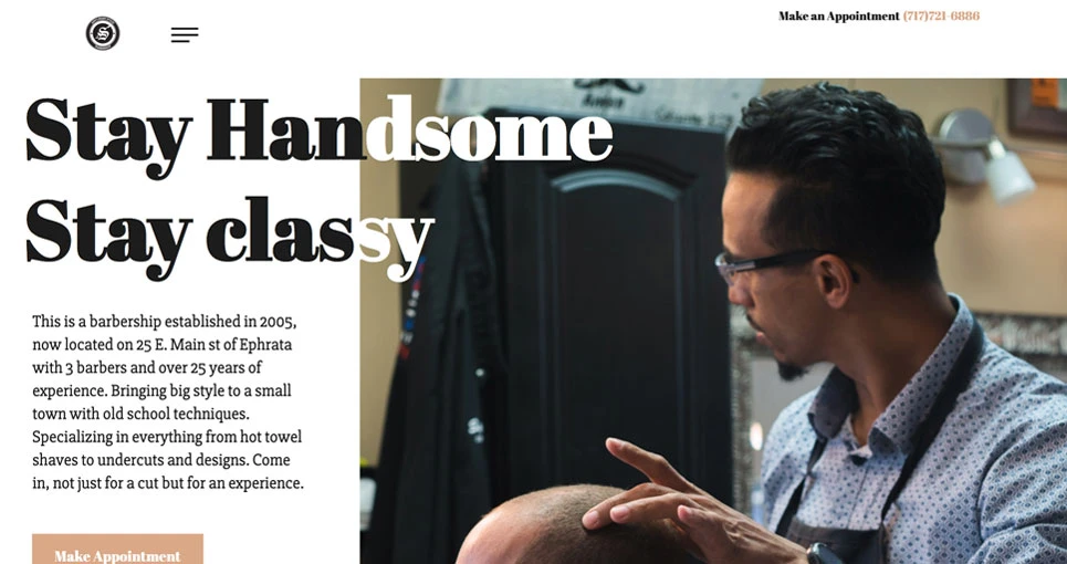 Sepi Sharp Styles Landing Page